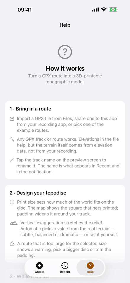 In-app help. (English)